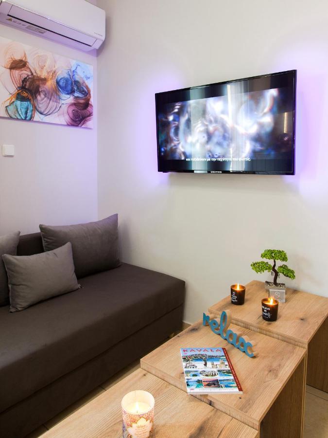 Kamares Loft Lägenhet Kavala Exteriör bild