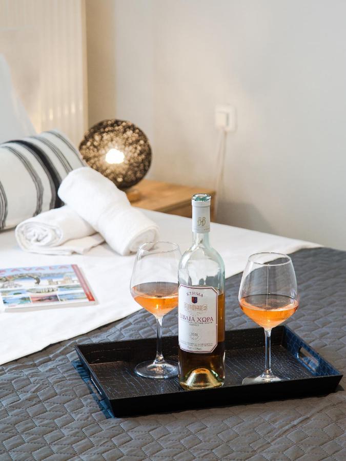 Kamares Loft Lägenhet Kavala Exteriör bild